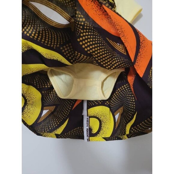 African print baby girl onesie dress for 12months old - Picture 4 of 10